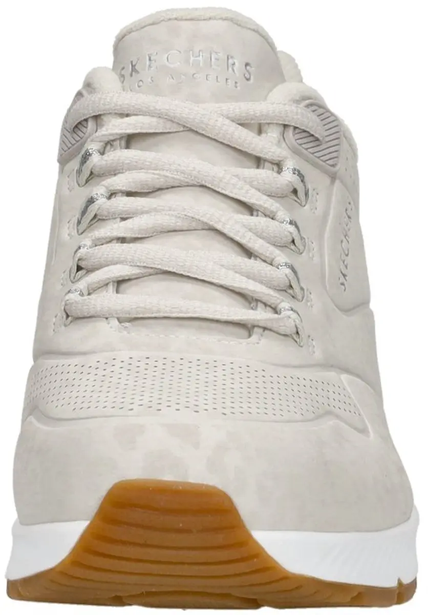 Skechers Uno 2 In-Kat-Neato Dames Sneakers - Wit - afbeelding 3 van 6