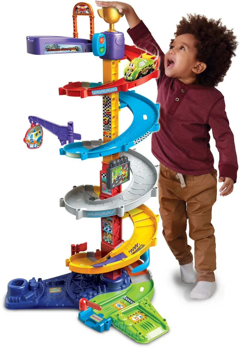 VTech Toet Toet Auto's Tornado Stuntpark - Race Toren Multikleuren