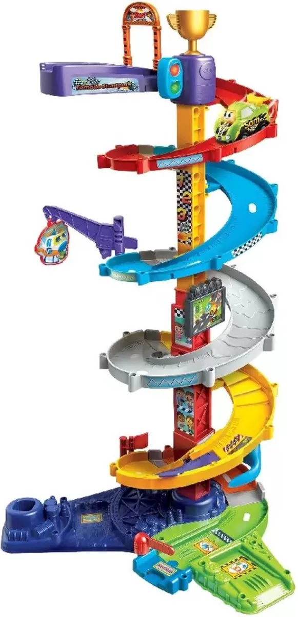 VTech Toet Toet Auto's Tornado Stuntpark - Race Toren Multikleuren