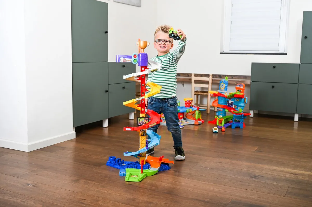 VTech Toet Toet Auto's Tornado Stuntpark - Race Toren Multikleuren