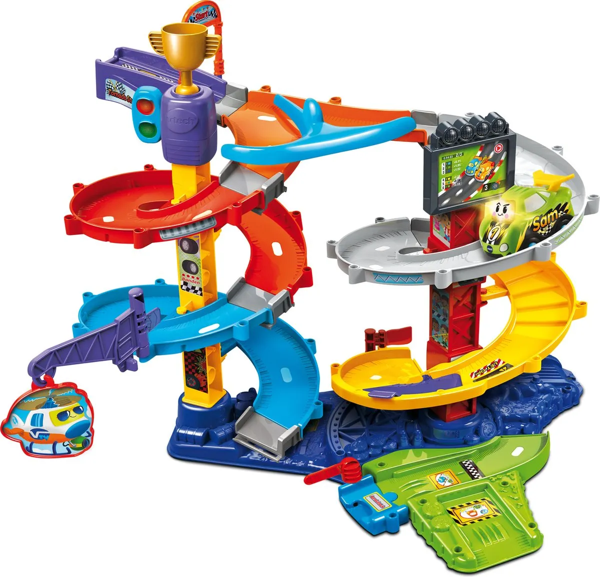 VTech Toet Toet Auto's Tornado Stuntpark - Race Toren Multikleuren