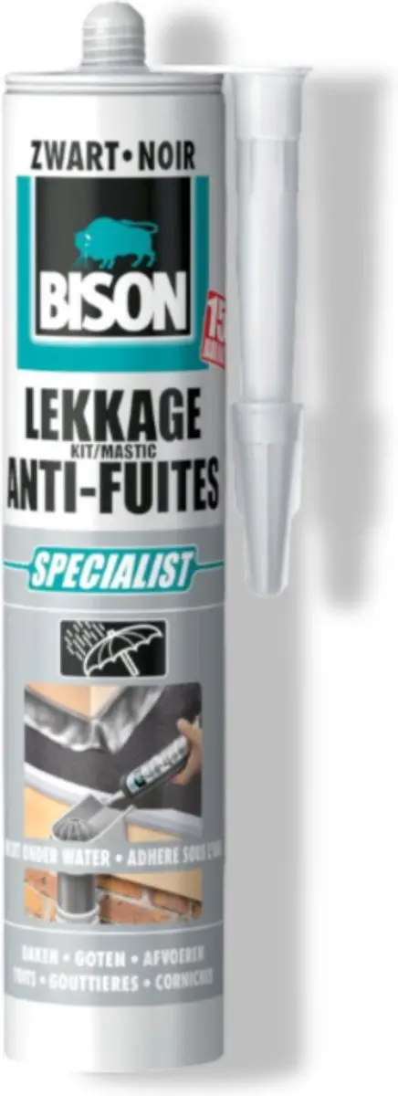 Bison Lekkagekit 300ml - Zwart