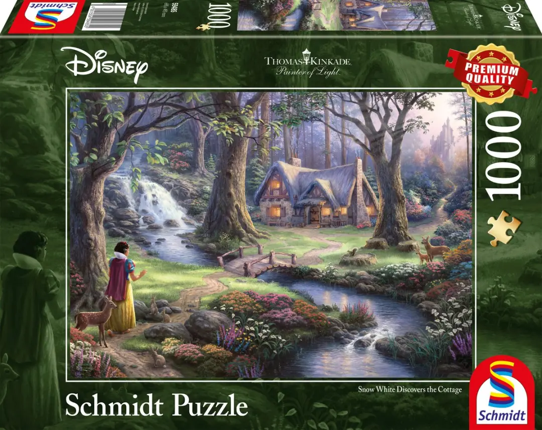 Schmidt Spiele Disney Sneeuwwitje 1000 Stuks Puzzel - Multicolor