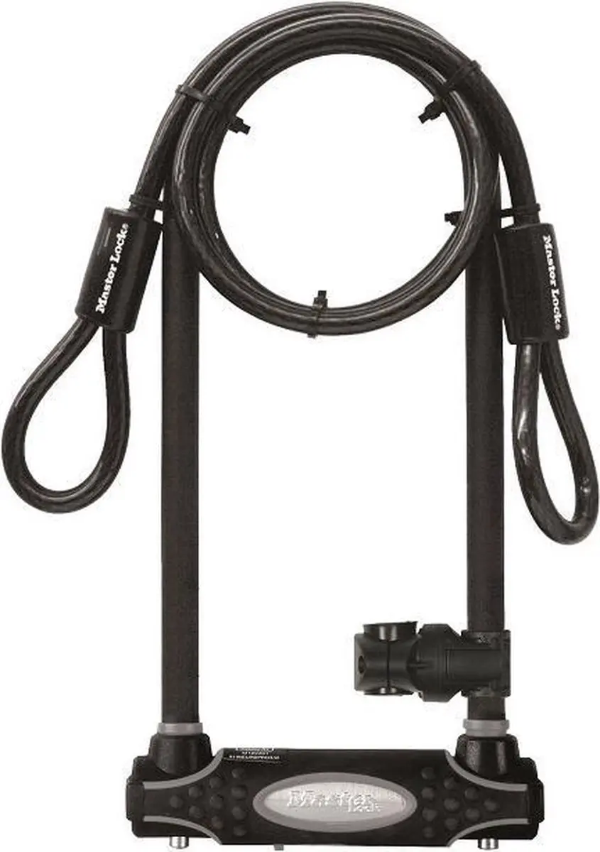 Masterlock U-Lock Beugelslot 28cm - Zwart - afbeelding 5 van 6