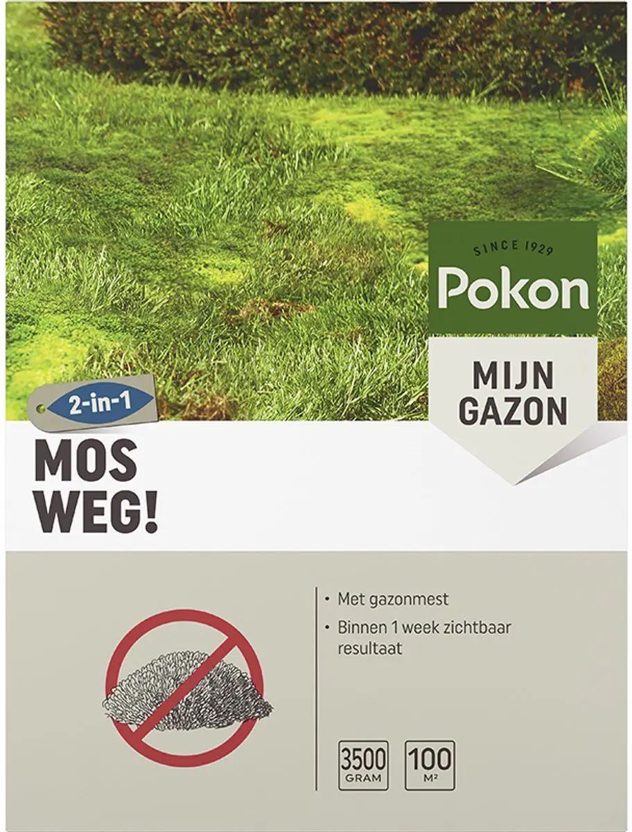 Pokon Mos Weg! Onkruidverdelger 3,5kg