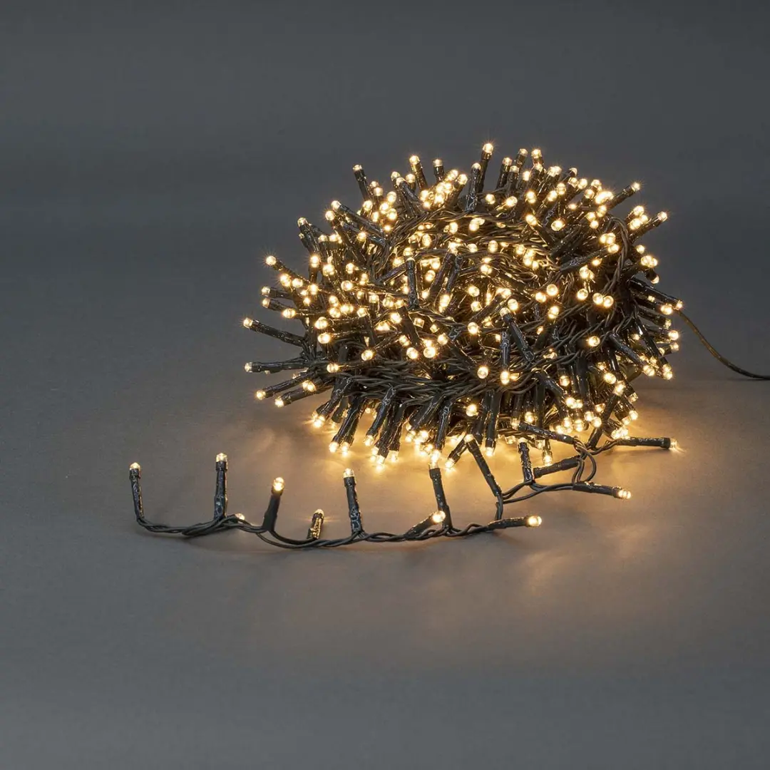Nedis Kerstverlichting Compact Cluster 400LED Warm Wit 8m