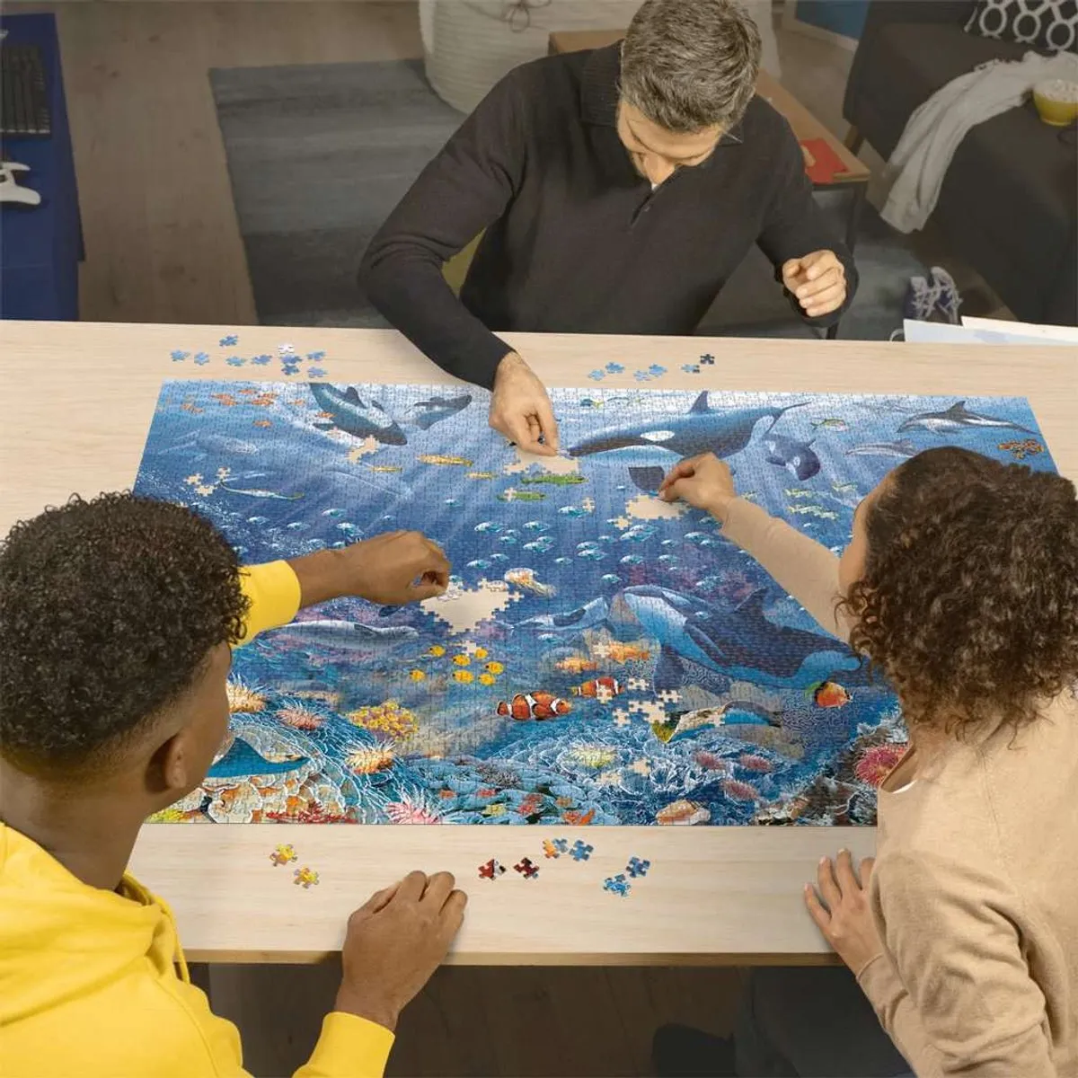 Ravensburger Kleurrijke Onderwaterwereld Puzzel 3000 Stuks - Multicolor