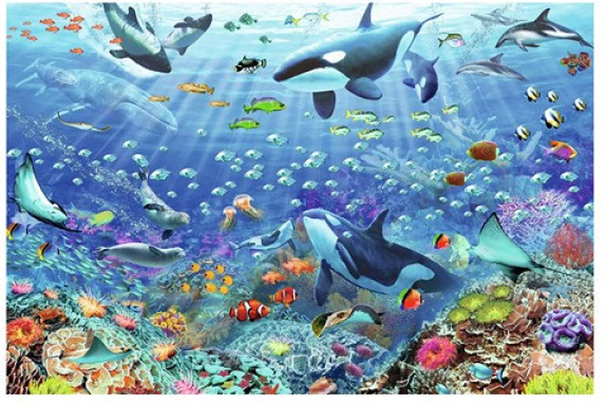 Ravensburger Kleurrijke Onderwaterwereld Puzzel 3000 Stuks