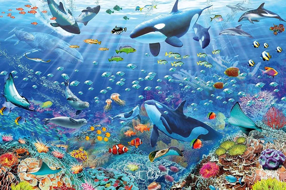 Ravensburger Kleurrijke Onderwaterwereld Puzzel 3000 Stuks - Multicolor
