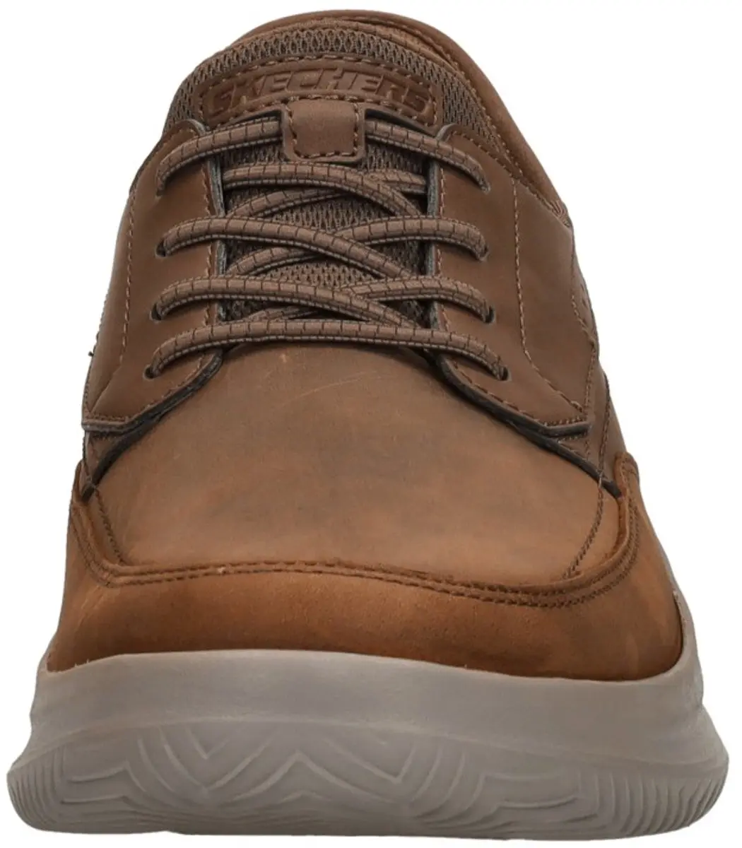Skechers Hasting Rory Heren Instappers 47,5 - Kastanjebruin - afbeelding 6 van 6