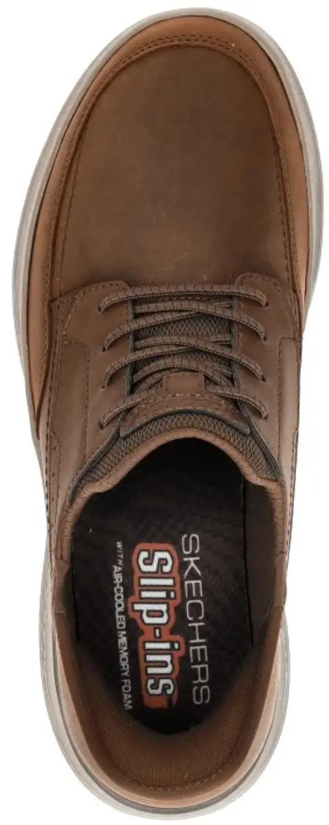 Skechers Hasting Rory Heren Instappers 47,5 - Kastanjebruin