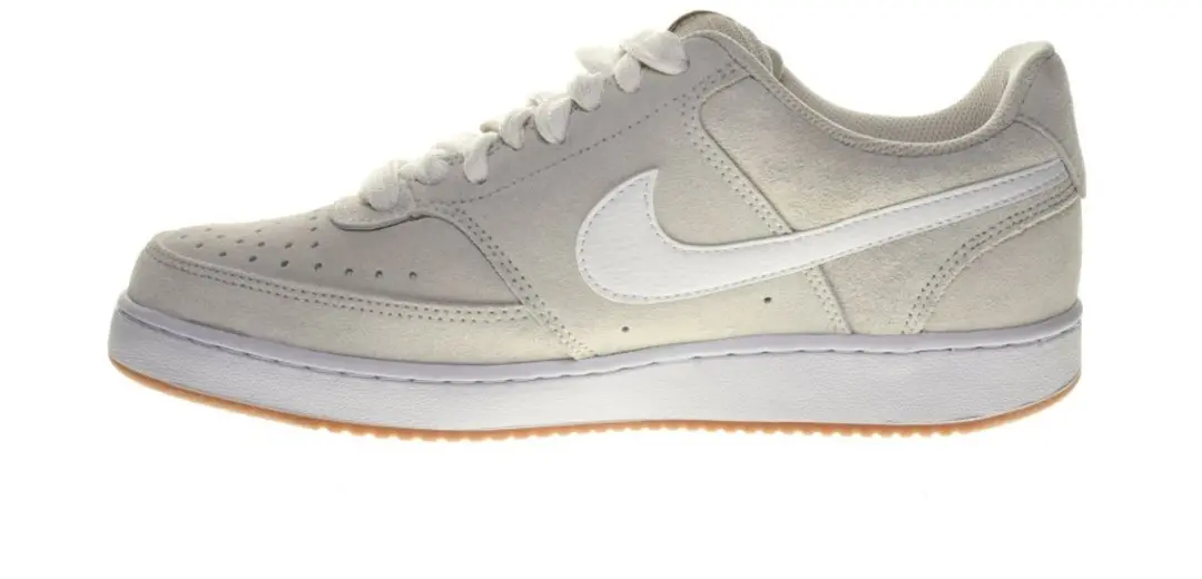 Nike Court Vision Low FL Licht Orewoord Bruin/Wit - afbeelding 3 van 6