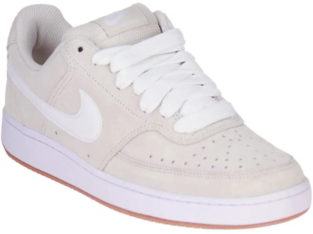 Nike Court Vision Low FL Licht Orewoord Bruin/Wit - afbeelding 6 van 6
