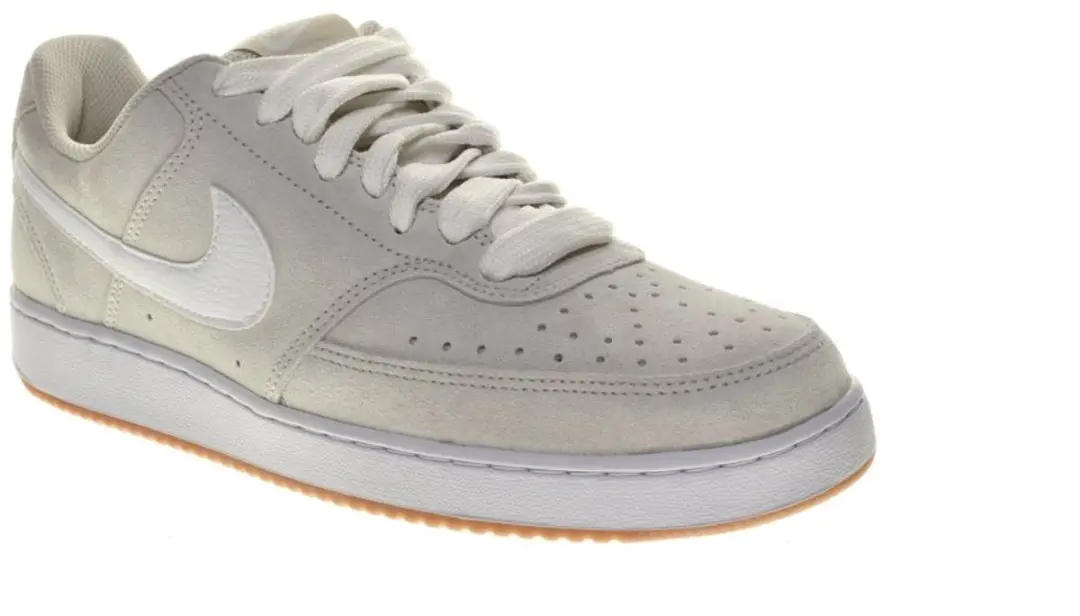Nike Court Vision Low FL Licht Orewoord Bruin/Wit - afbeelding 2 van 6