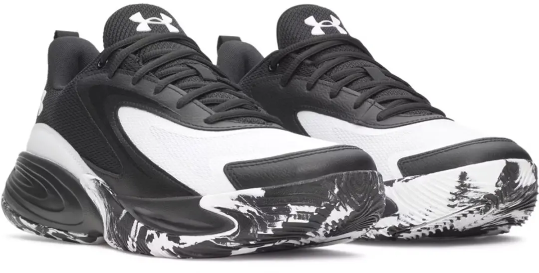Under Armour Unisex Lockdown 8 Basketbalschoenen Sneaker 6009400 001 Zwart