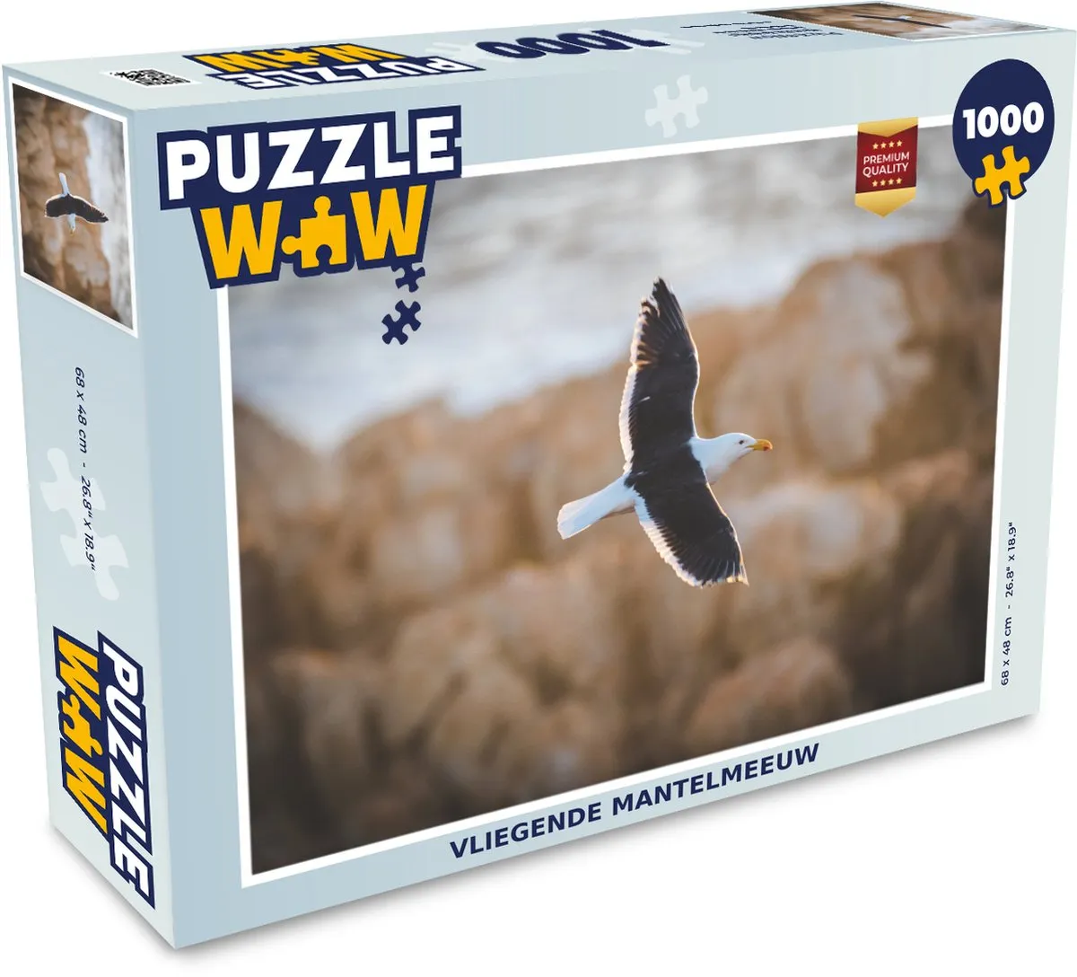 PuzzleWow Vogel Lucht Legpuzzel 1000 Stuks