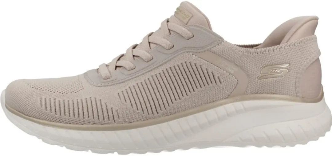 Skechers Bobs Squad Chaos CURRENT MUSE Sneakers - Dames 37 - Roze/Wit