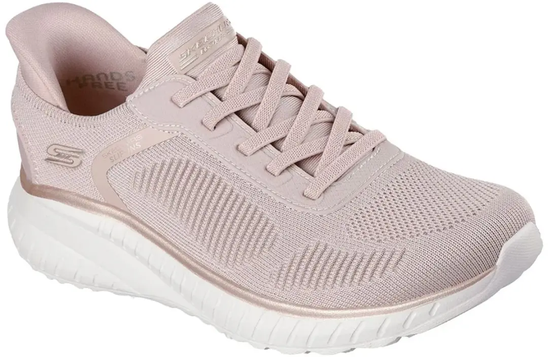 Skechers Bobs Squad Chaos CURRENT MUSE Sneakers - Dames 37 - Roze/Wit