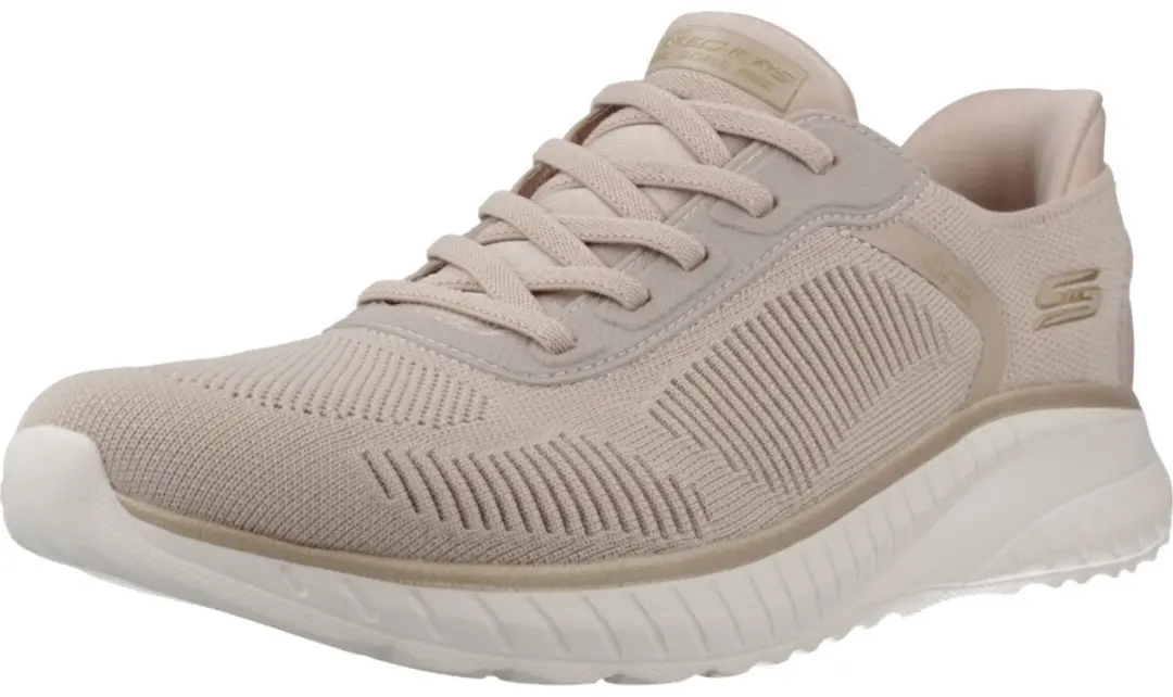 Skechers Bobs Squad Chaos CURRENT MUSE Sneakers - Dames 37 - Roze/Wit