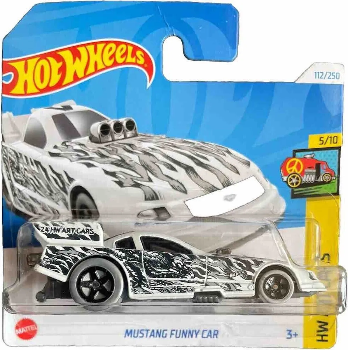 Hot Wheels Mustang Funny Car Art Cars 21A