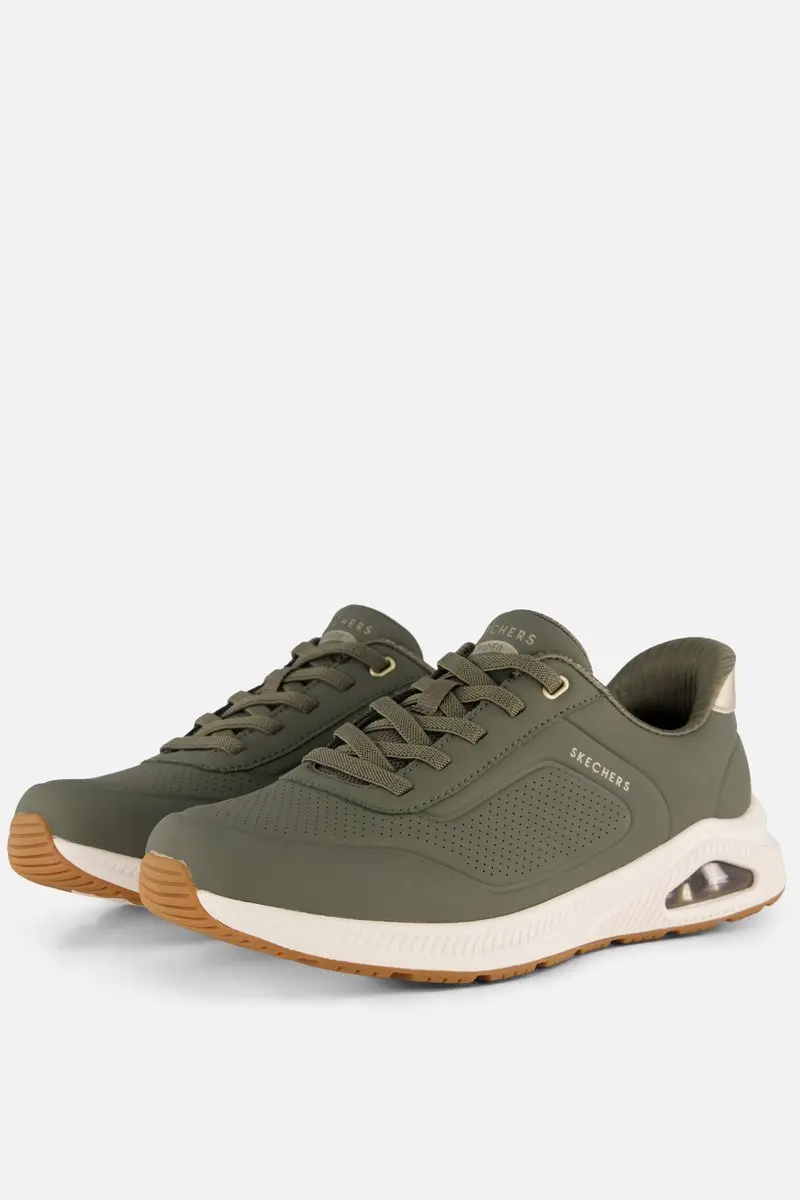 Skechers Slip-ins Arch Fit Uno groen Synthetisch