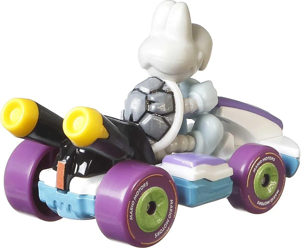 Hot Wheels Mario Kart Dry Bones Kart - Speelgoedvoertuig Multicolor