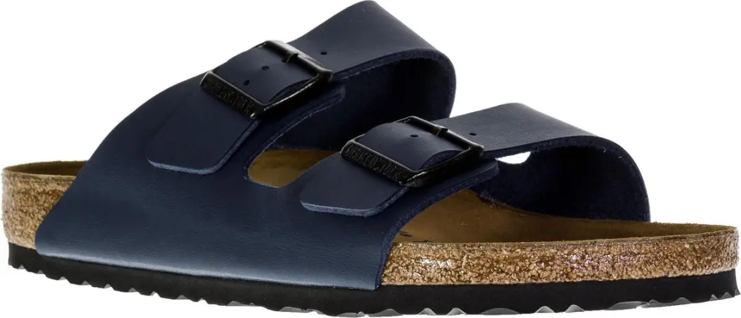 Birkenstock Arizona BF Regular Heren Slippers - Maat 45 - Blauw