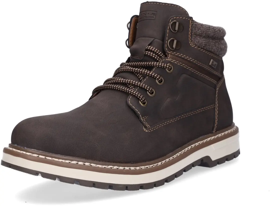 Rieker heren veterboot bruin