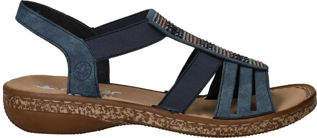 Rieker Sandalen Plat Sandalen Plat
