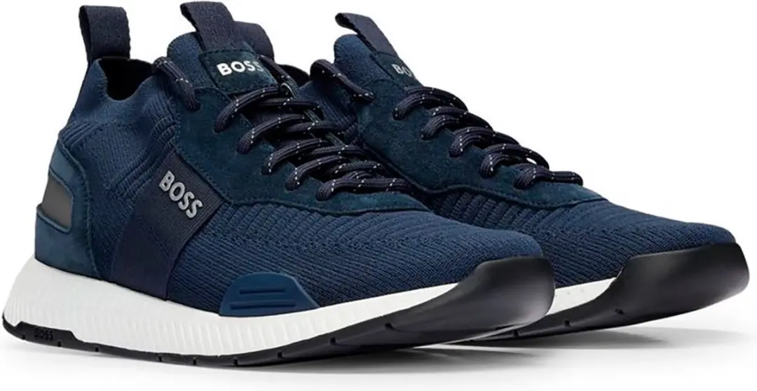 Boss Titanium Knst 10232616 Schoenen Blauw EU 42 Man