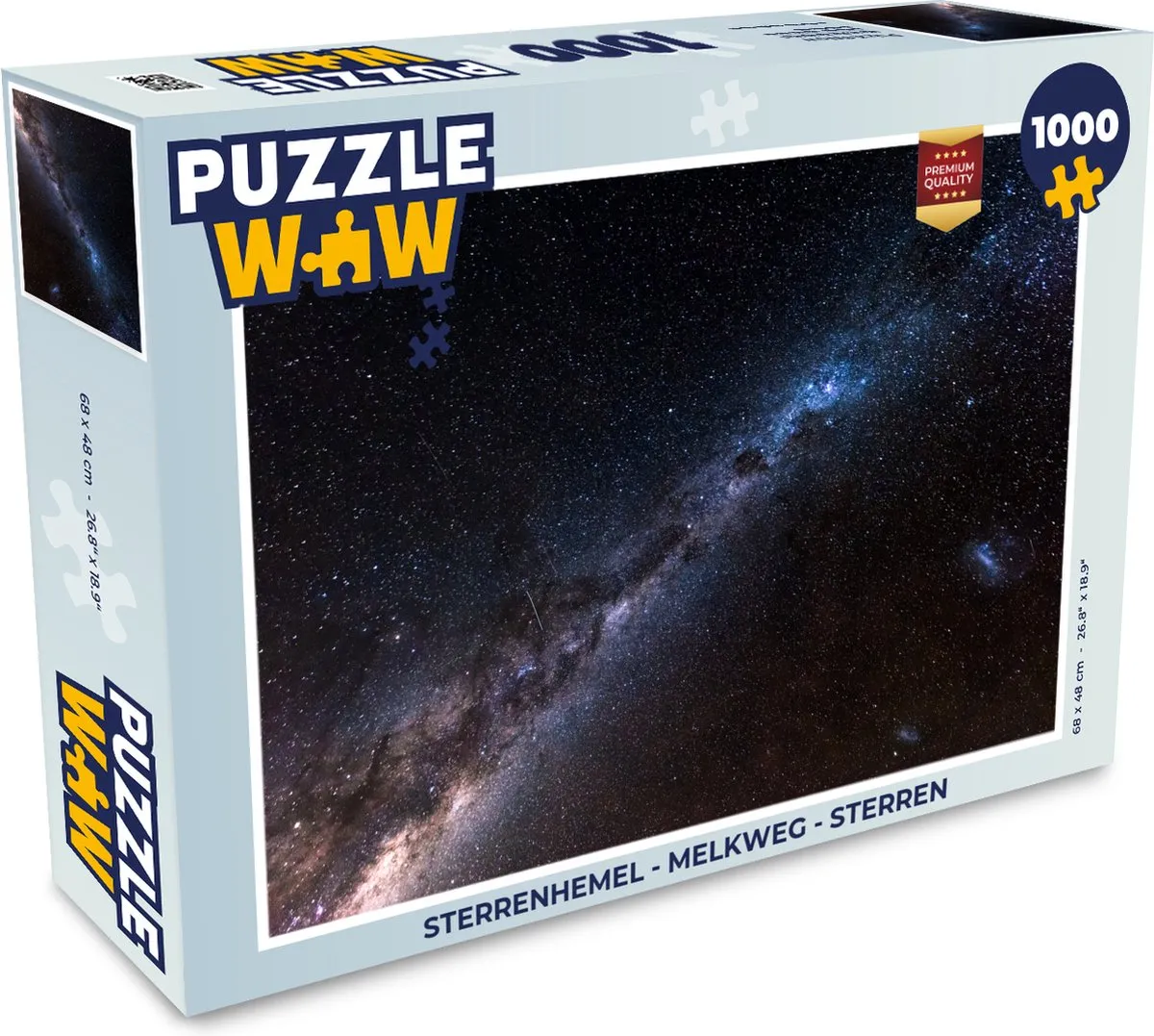 PuzzleWow Sterrenhemel Melkweg Legpuzzel 1000 Stuks