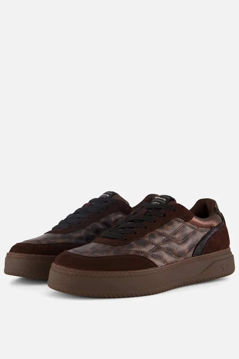 Tamaris Sneakers bruin Synthetisch