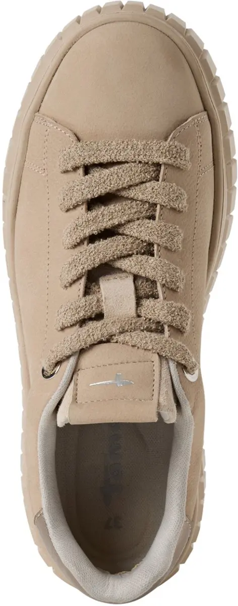 Tamaris M2370245 Damesschoenen - Leren Trainers Beige - afbeelding 4 van 6