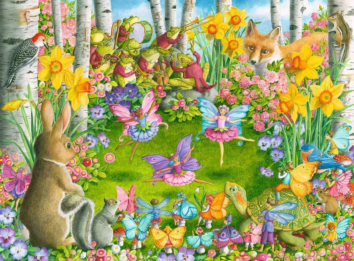 Ravensburger Feeënballet Legpuzzel 100 XXL Stukjes - Multicolor