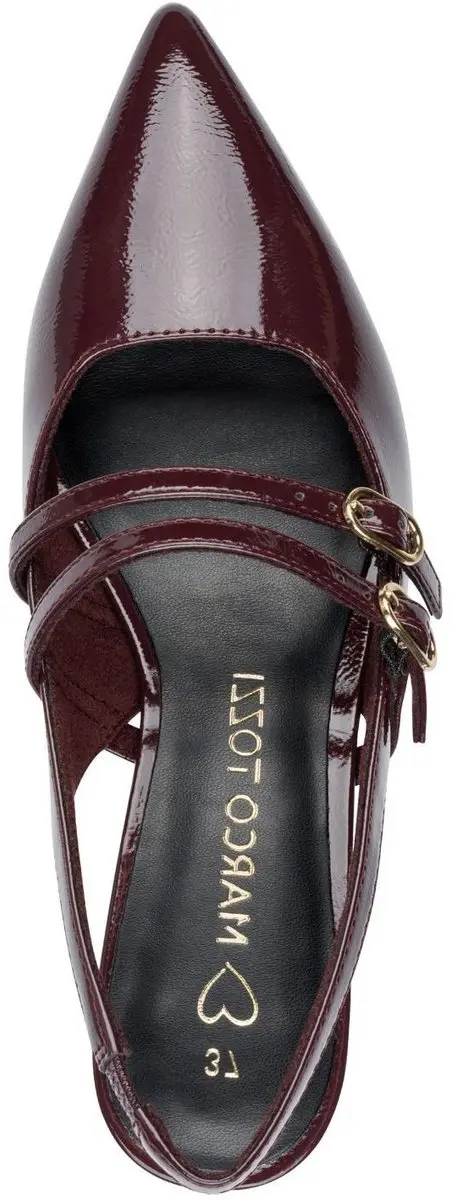 Marco Tozzi 2-29508-45 Dames pumps - rood - F-breedte - afbeelding 6 van 6