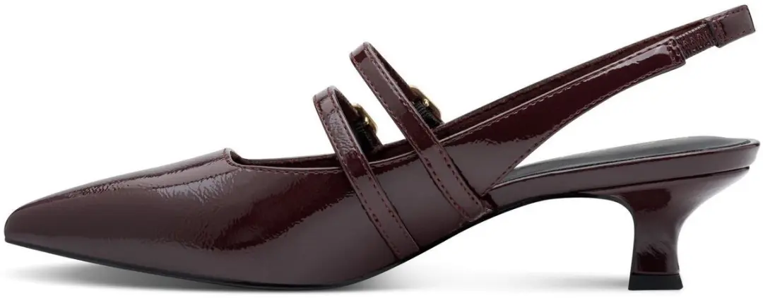 Marco Tozzi 2-29508-45 Dames pumps - rood - F-breedte - afbeelding 5 van 6