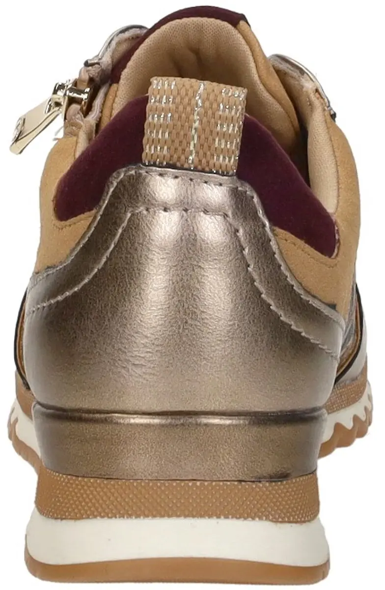 Marco Tozzi Leopard Sneakers - Beige - Maat 40 - afbeelding 6 van 6
