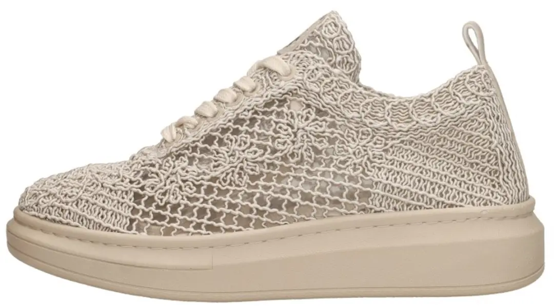 Mustang Sneakers - Dames - Beige - Maat:37 - afbeelding 2 van 6