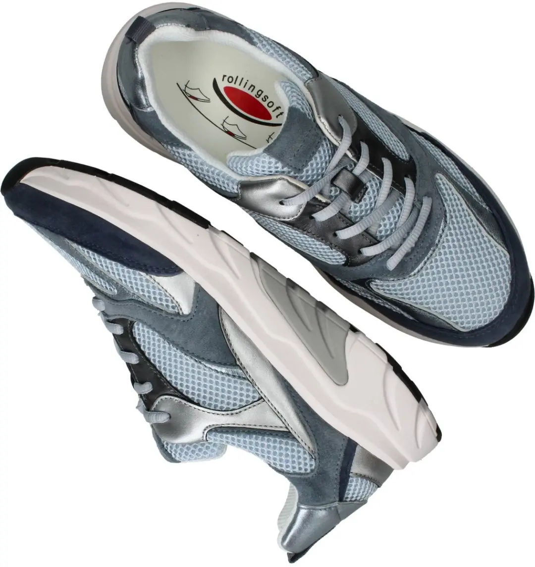 Gabor 936 Dames Sneakers - Blauw - afbeelding 4 van 6