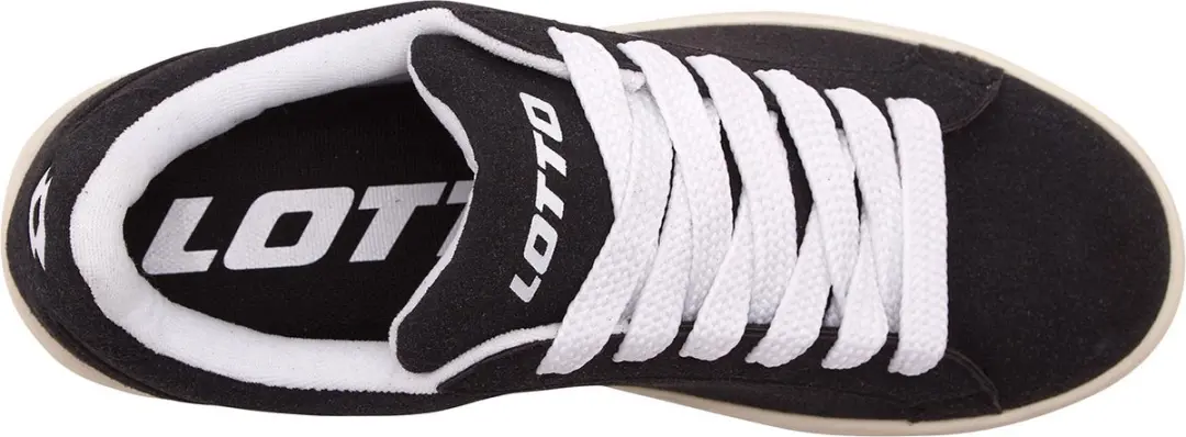 Lotto Yarin Unisex Sneakers - Zwart/Wit - Maat 37 - afbeelding 2 van 6