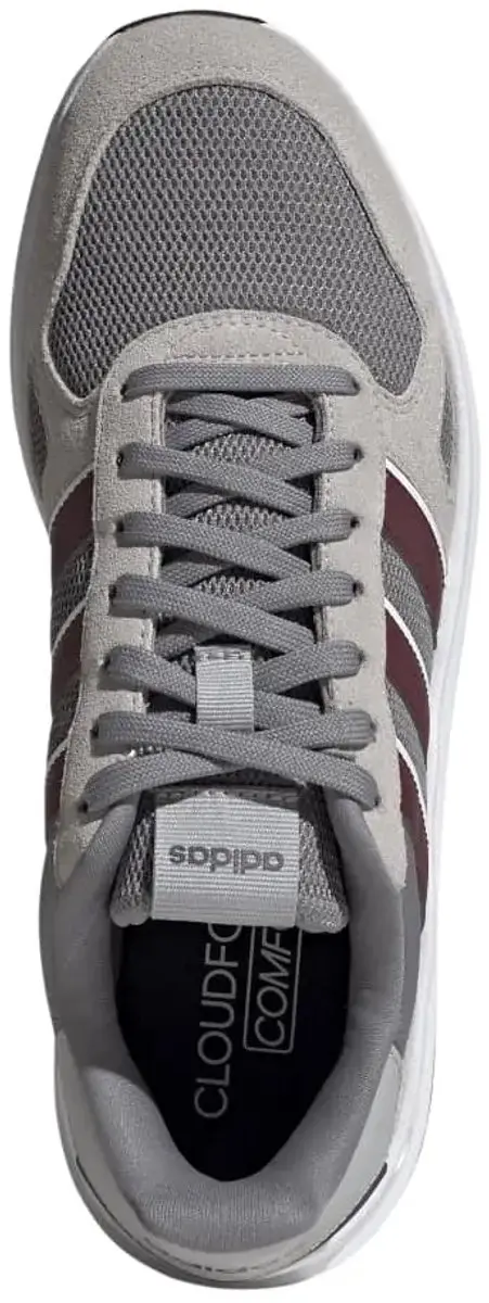 adidas RUN 84 Sneaker - Grijs/Bordo - afbeelding 3 van 6