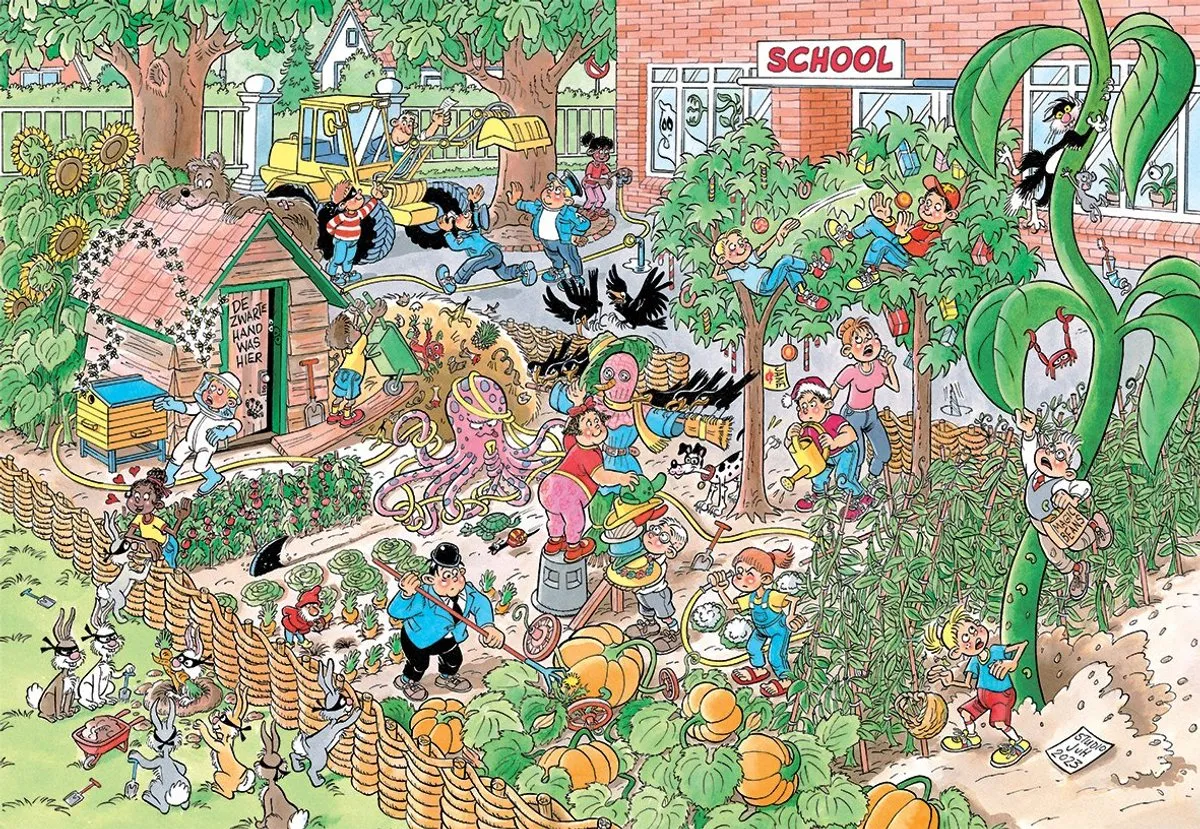 Jumbo Jan van Haasteren Junior De Schooltuin - 360 Stukjes
