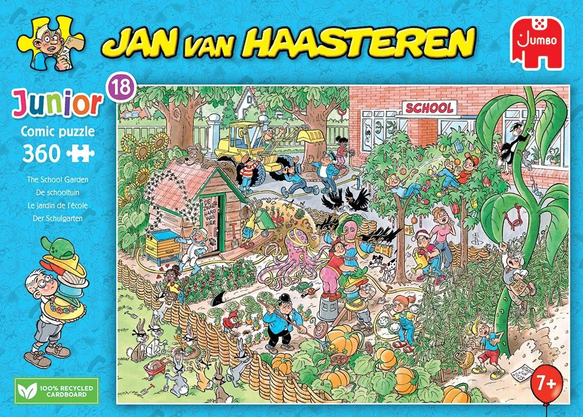 Jumbo Jan van Haasteren Junior De Schooltuin - 360 Stukjes