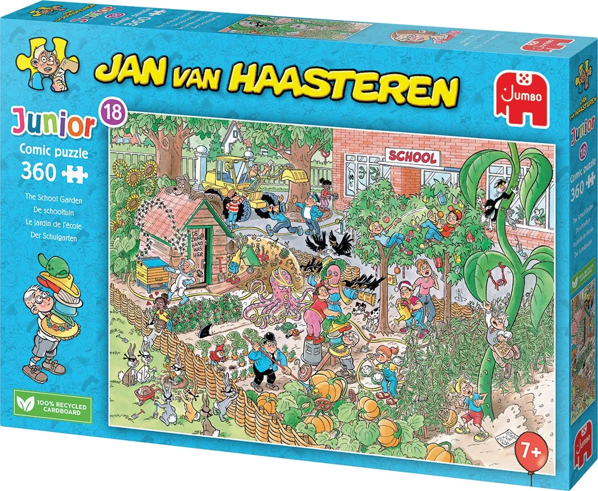 Jumbo Jan van Haasteren Junior De Schooltuin - 360 Stukjes