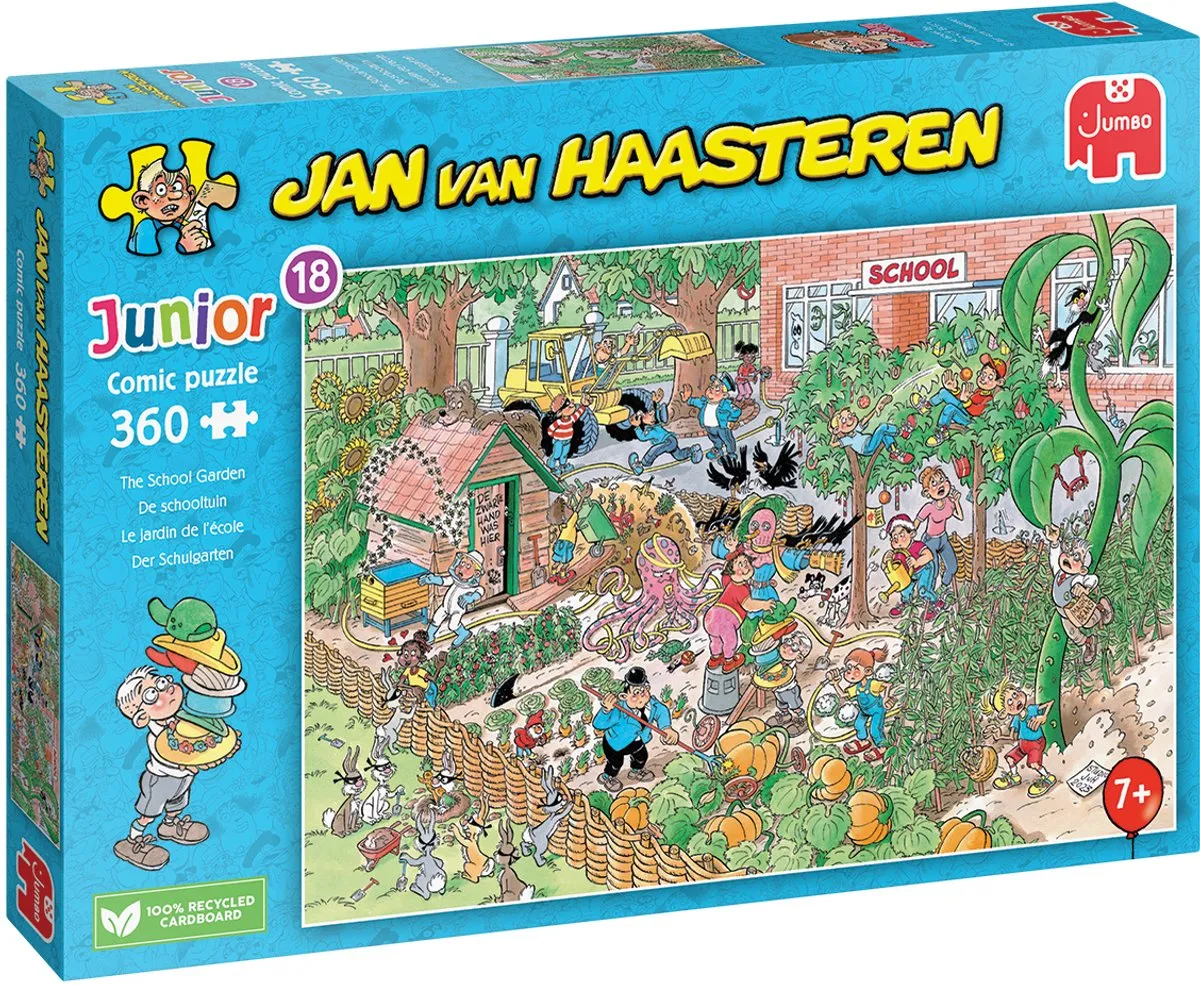 Jumbo Jan van Haasteren Junior De Schooltuin - 360 Stukjes