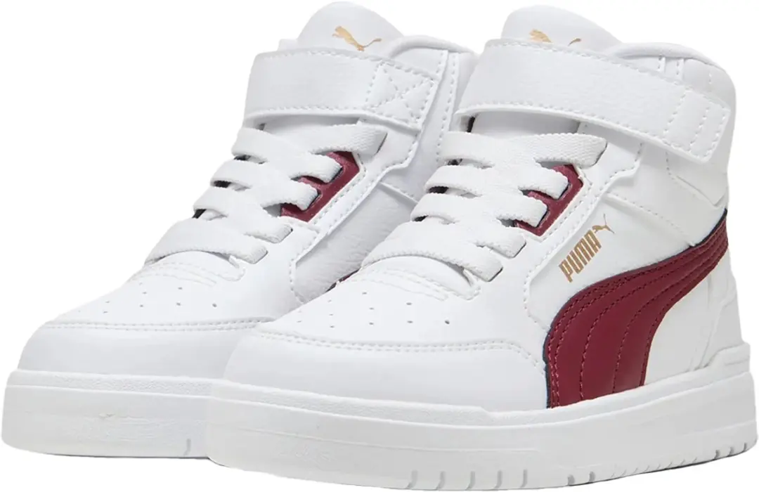 PUMA Shuffle Downtown Mid AC - Wit - afbeelding 4 van 6