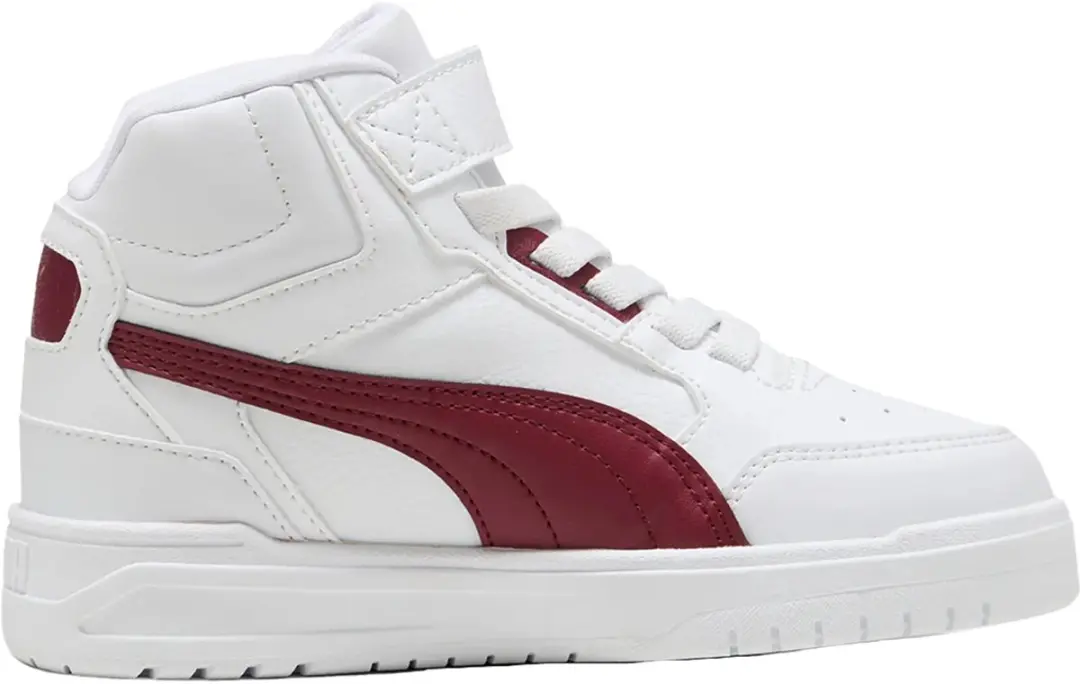 PUMA Shuffle Downtown Mid AC - Wit - afbeelding 3 van 6
