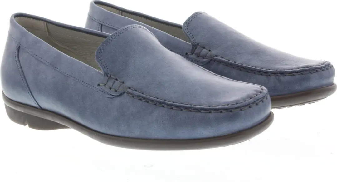 Waldlaufer - 431000-H-Harriet - Instappers - Kleur: Blauw - Maat: 37.5 - afbeelding 6 van 6