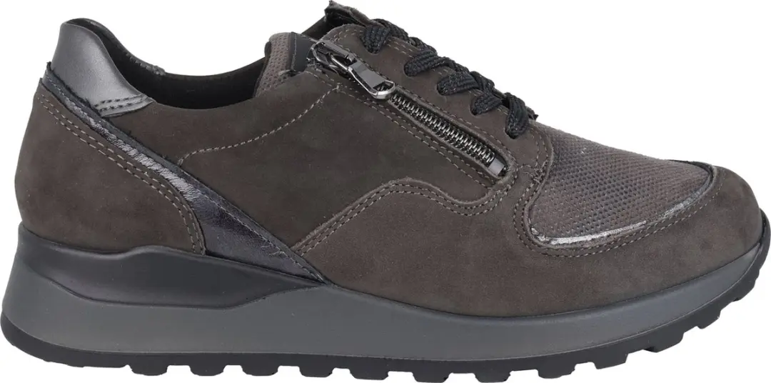 Waldläufer Hiroko - dames sneaker - Grijs - maat 39 (EU) 5.5 (UK) - afbeelding 4 van 6