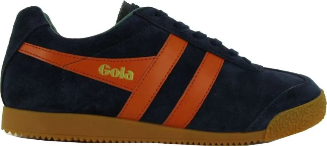 Gola Harrier Blauw-Oranje Sneaker